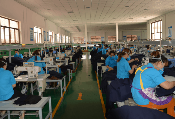 招远食品厂劳保服定制