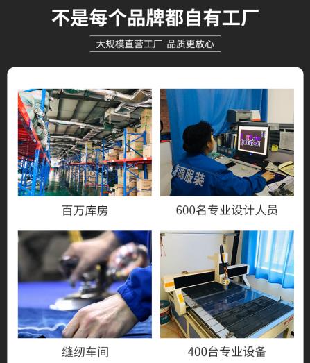 工作服套装男厂服劳保服定制