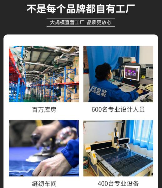 纯棉烟台劳保服定制工厂