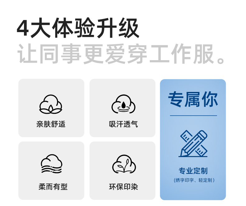 WQ2119X 夏季薄款反光条工作服印LOGO透气车间厂服拉链款立领工装外贸(图2)