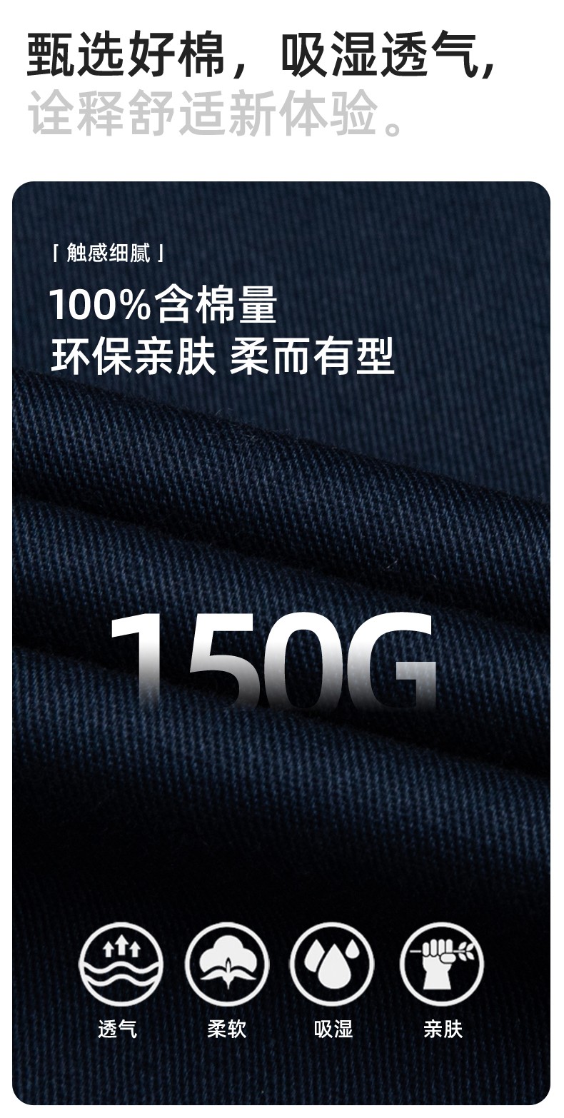 WQ2119X 夏季薄款反光条工作服印LOGO透气车间厂服拉链款立领工装外贸(图4)