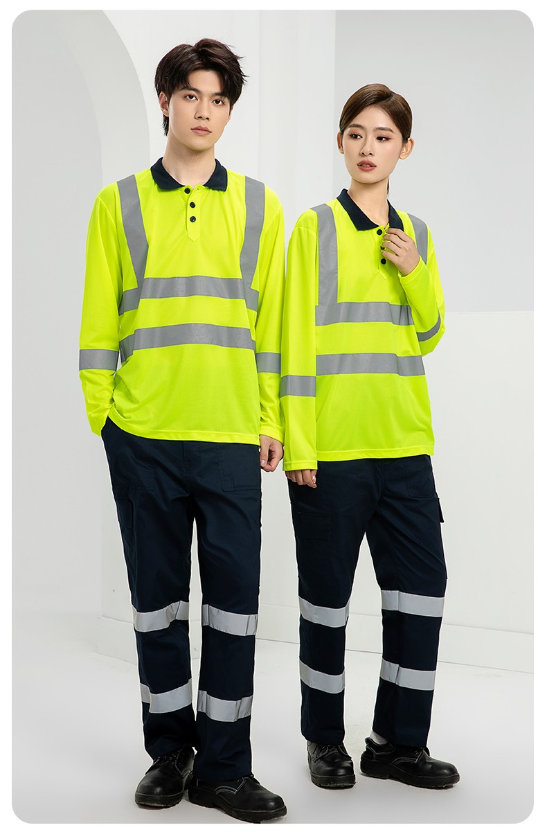 SG2120D 夏季速干工作服加油站汽修POLO文化衫拼色薄款透气印LOGO工装(图17)