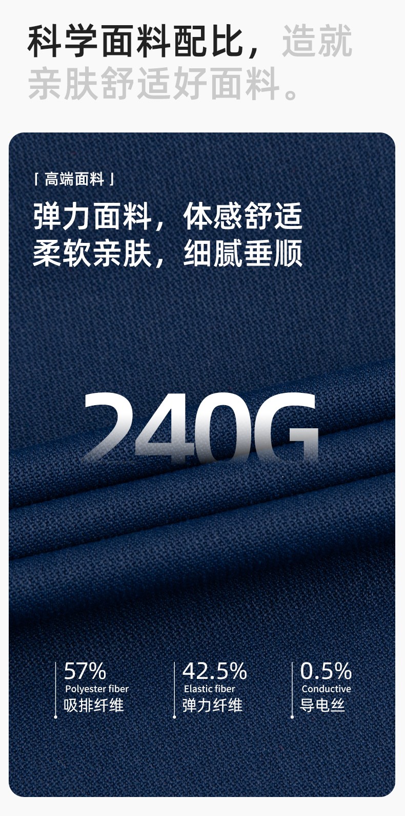 DM2311 海源春秋工作服耐磨劳保上衣工装套装车间工地工厂服劳保服印字(图3)