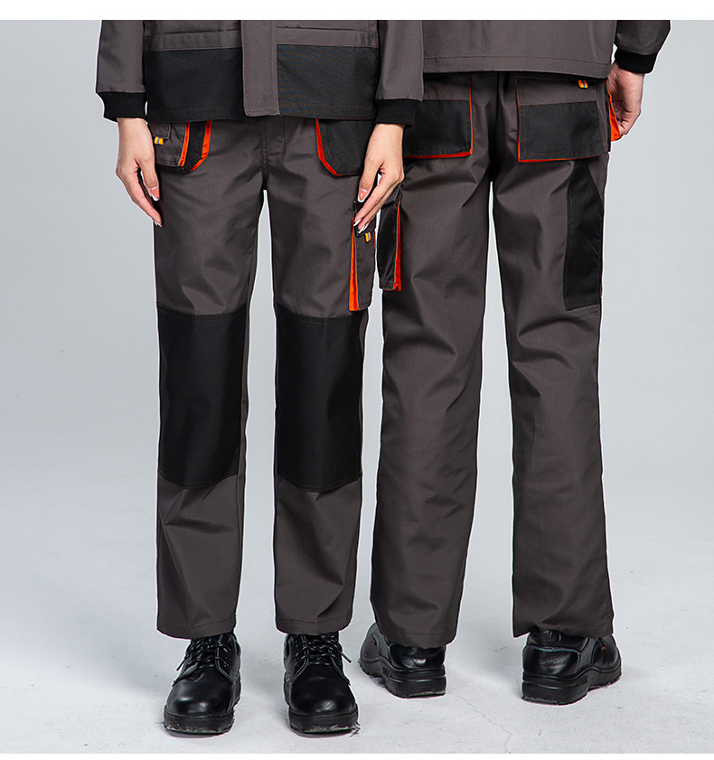 WD2118 跨境劳保工装裤男耐磨多口袋大兜多兜工作裤汽修电工外贸出 口裤子(图8)