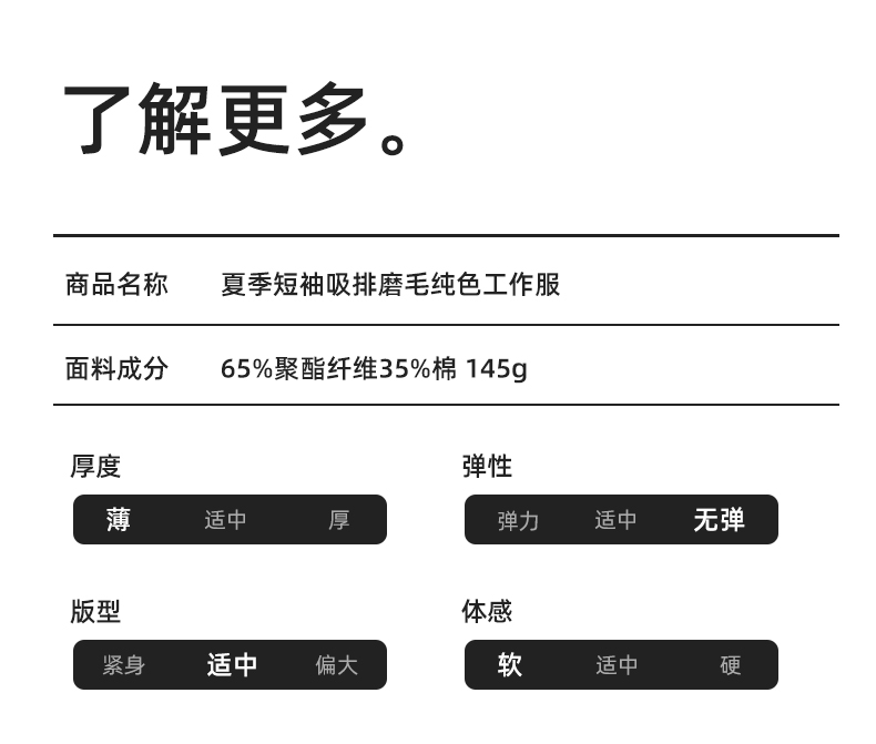 DM2315D 海源夏季工作服男短袖套装机修服印字LOGO工地工人耐磨工装定制(图8)