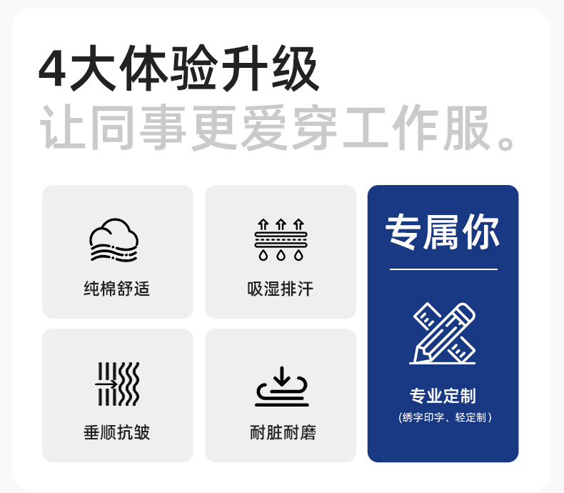 BF-802 春秋纯棉反光条劳保工作服套装耐磨防烫电焊干活工装定制(图2)