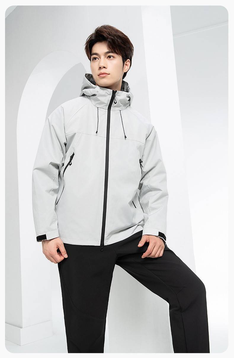 SL-9077 冬季可拆卸冲锋衣工作服防风防水保暖工装企业学校工厂团体服定制(图16)