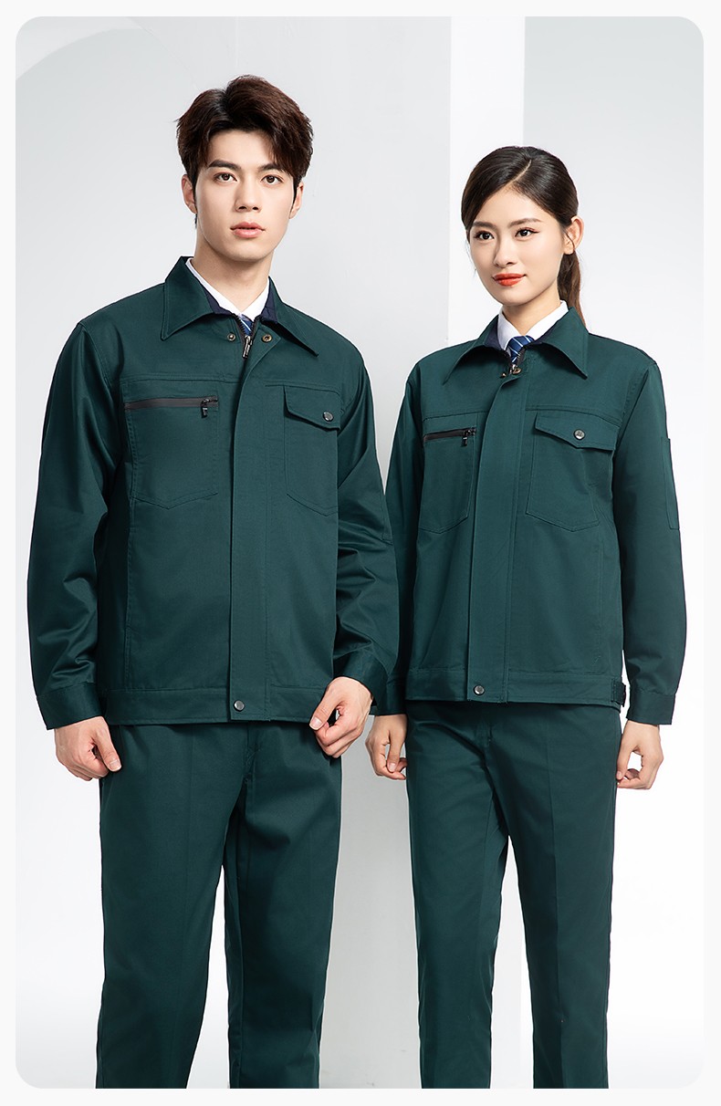 DM8051 长袖秋冬加厚工作服定制印字男耐磨外套加厚冬季带里衬劳保服上衣(图14)