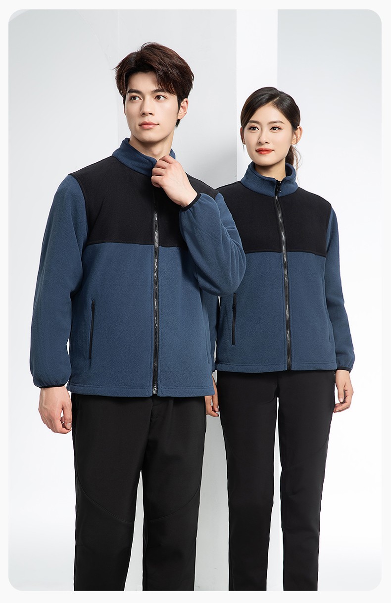 LT-3561 冲锋衣定制印logo刺绣企业加绒工作服防水三合一风衣外套秋冬工装(图18)