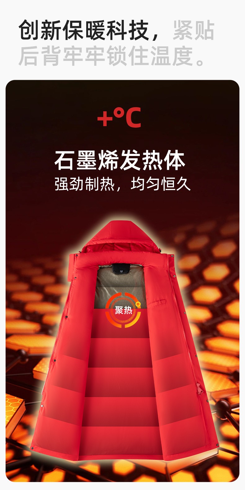 RH-7715 海源冬季工作服棉服工装男女加绒加厚保暖工厂夹克棉衣劳保服定制(图5)