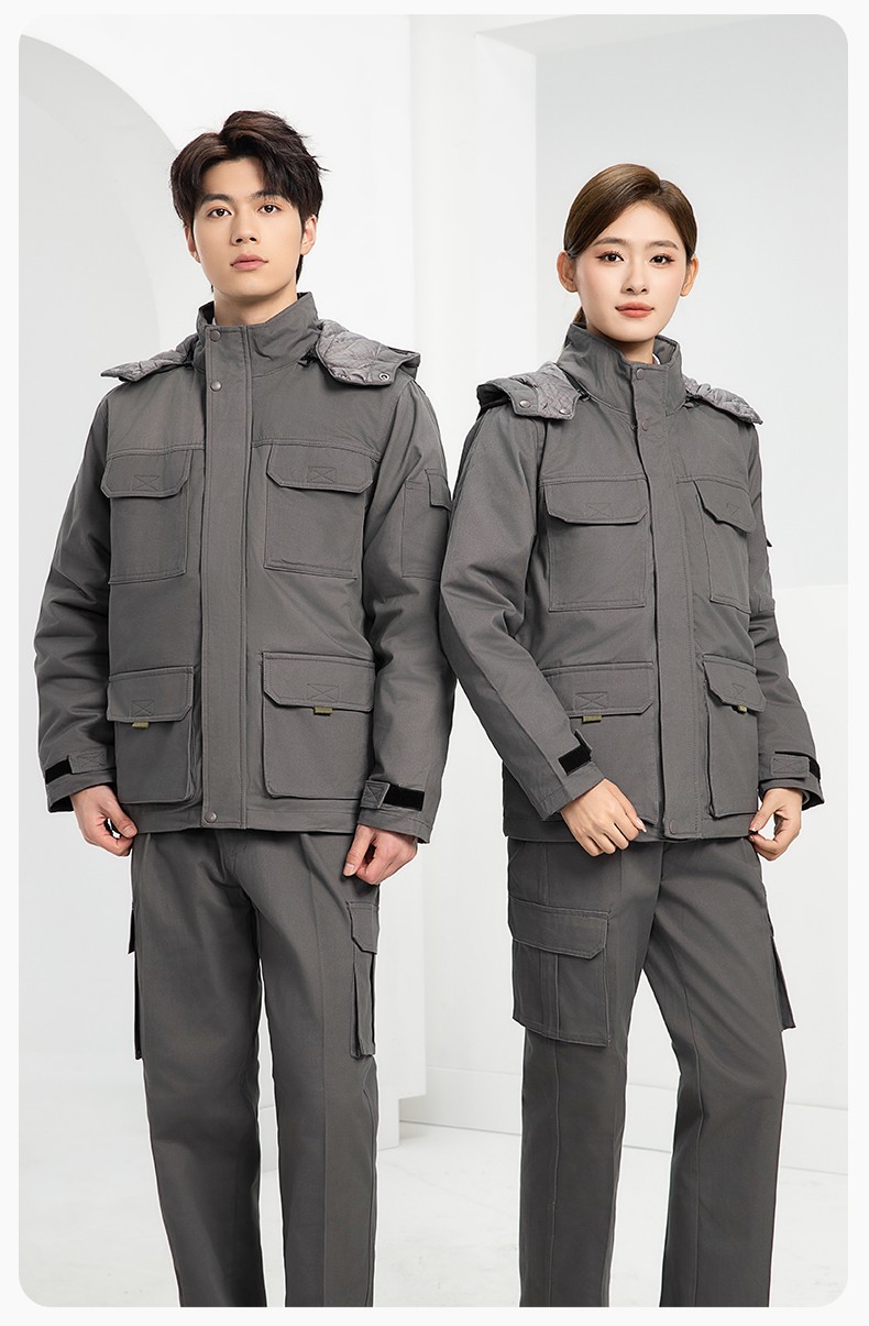 RD-8605 冬季工作服棉服定制国网电力电网棉衣劳保服工装耐磨外套棉袄棉衣(图18)