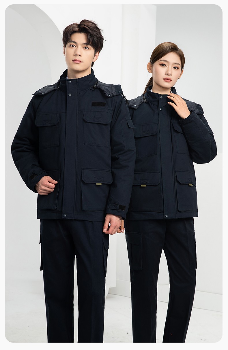RD-8605 冬季工作服棉服定制国网电力电网棉衣劳保服工装耐磨外套棉袄棉衣(图17)