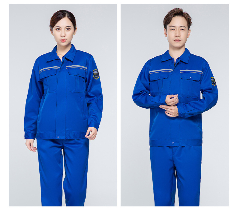 TZS13-16 恒漉防酸碱防静电工作服套装定制男反光电子化工厂耐腐蚀劳保服(图13)