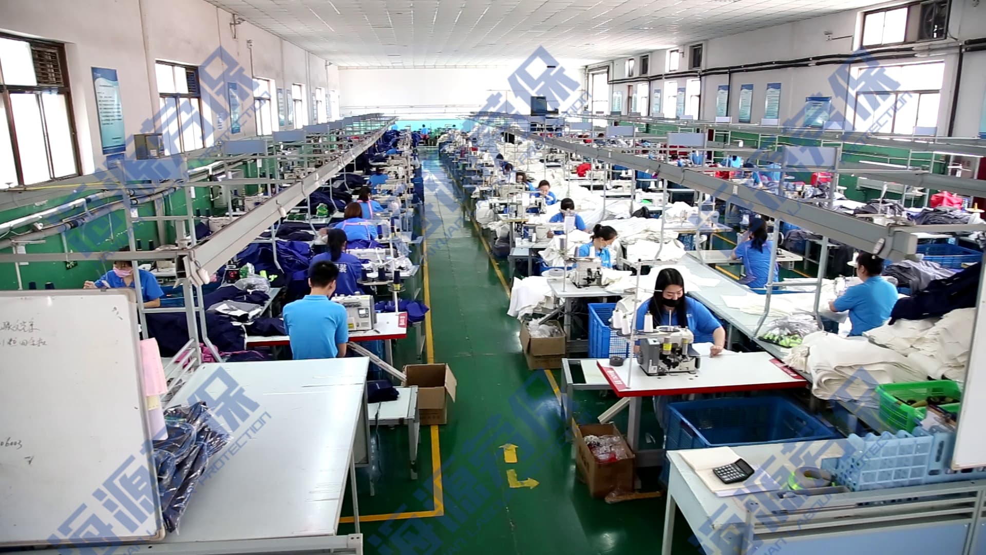 十大外围足球服生产车间(图1)